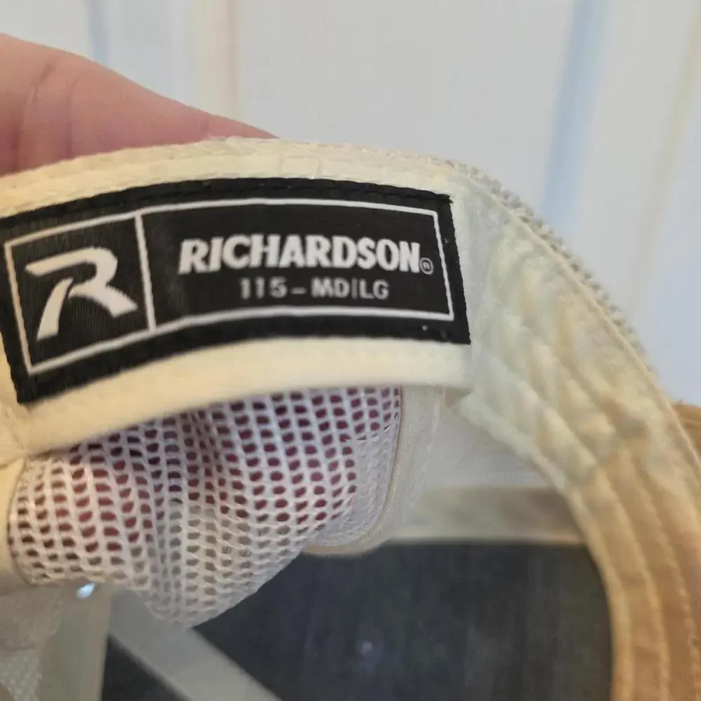 Richardson 115 Mesh Back Baseball Cap with 'All Good in the Woods' Patch - Picture 6 of 6